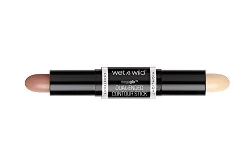 Wet N Wild Megaglo Dual Ended Contour Stick dvipusė pieštukinė veido kontūravimo priemonė, Medium Light