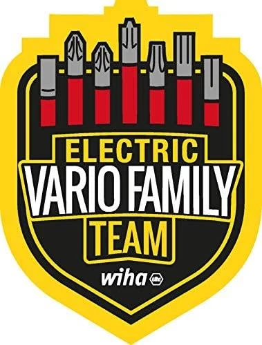 Atsuktuvas WIHA VDE Stubby VDE Elektrikams 1000 V, su 3 antgaliai Slim bit, SB