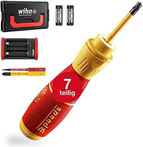 E-Atsuktuvo WIHA rinkinys speedE® II electric (7 vnt.)