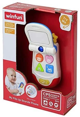 Smily Interaktyvus winfun telefonas su garsais ir šviesomis (618)