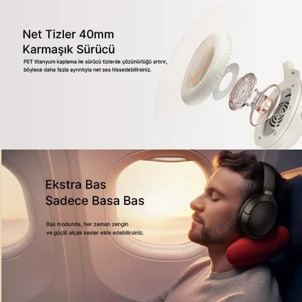 Belaidės ausinės QCY H2 PRO (baltos)