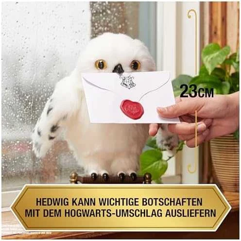 HARRY POTTER Hario Poterio pelėda Hedviga, 30 cm