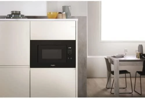„Whirlpool WMF200G“ mikrobangų krosnelė, įmontuojama, kombinuota, 20 l, 800 W, Juodas