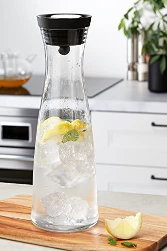 WMF Vanduo dekanteris su CloseUp kamščiu, 1,5L, Juodas,