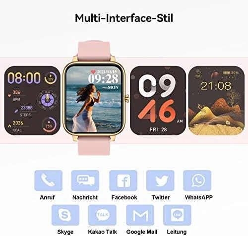 Išmanusis laikrodis Fitbit Versa 4, Platinos spalvos korpusas su melsvos spalvos silikoniniu dirželiu