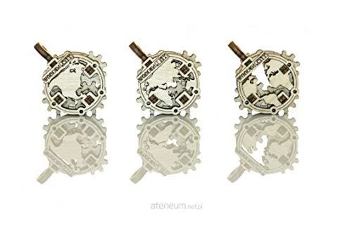WOODEN CITY 3D Mediniai Dėlionės Kontinentai Nuo 14 Metų