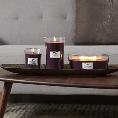 WoodWick Aromatinė žvakė (Spiced Blackberry), 453,6 g