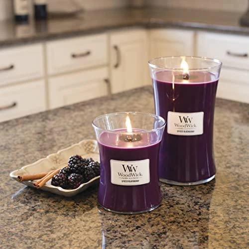 WoodWick Aromatinė žvakė (Spiced Blackberry), 453,6 g