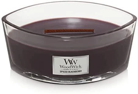 WoodWick Aromatinė žvakė (Spiced Blackberry), 453,6 g
