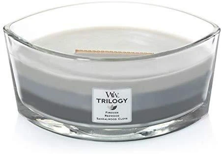 WoodWick Aromatinė žvakė (Warm Woods), 453,6 g