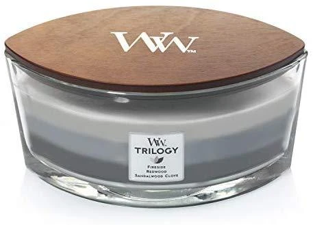 WoodWick Aromatinė žvakė (Warm Woods), 453,6 g