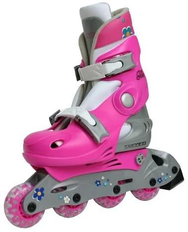 Inline Vaikiškas riedučių ir apsaugų komplektas Worker Polly