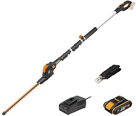 Akumuliatorinės žirklės gyvatvorė WORX WG261E (460 mm)