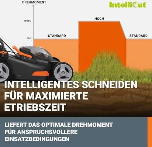 Akumuliatorinė vejapjovė WORX WG743E 2x20V 4Ah