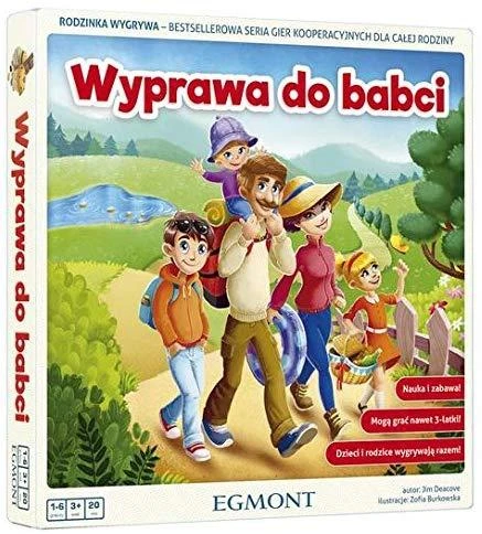 Egmont žaidimo kelionė pas močiutę / šeima laimi 08956