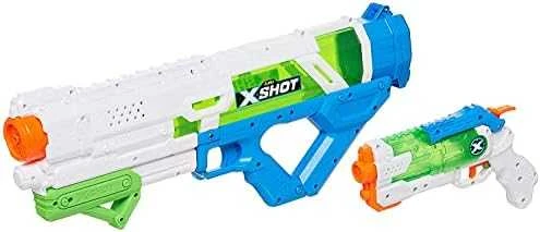 XSHOT žaislinių vandens šautuvų rinkinys Epic Fast-Fill ir Micro Fast-Fill, 56222