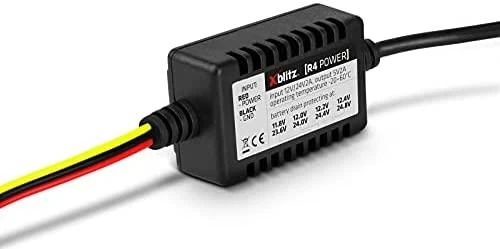 Xblitz R4 Automobilio akumuliatoriaus energijos taupymas