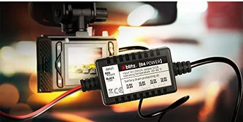 Xblitz R4 Automobilio akumuliatoriaus energijos taupymas