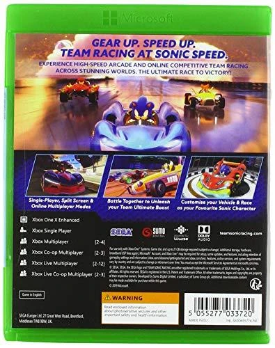 „Sega Team Sonic Racing“ XBOX One konsolei