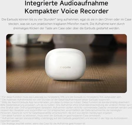 Belaidės ausinės Xiaomi Buds 5 Pro, Titano spalvos