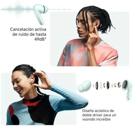 Xiaomi Redmi Buds 6 belaidės ausinės, Juodos spalvos
