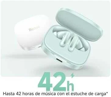 Xiaomi Redmi Buds 6 belaidės ausinės, Juodos spalvos