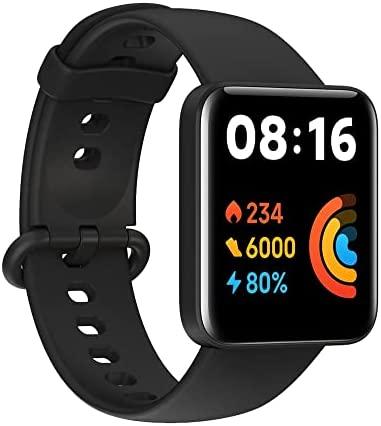 Išmanusis laikrodis Xiaomi Redmi Watch 2 Lite, Juodas su juodos spalvos  silikoniniu dirželiu | Varle.lt