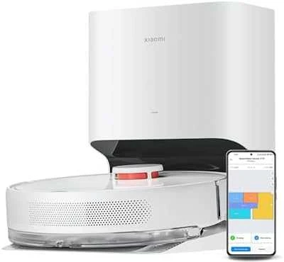 Dulkių siurblys - robotas  Xiaomi Robot Vacuum X10 EU su automatine dulkių išsiurbimo stotele
