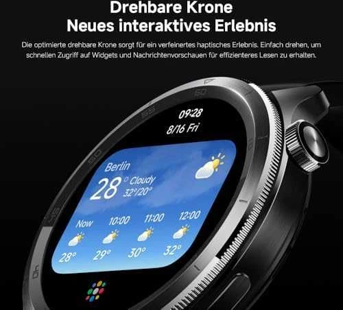 Išmanusis laikrodis Xiaomi Watch S4, Juodos spalvos