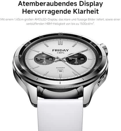 Išmanusis laikrodis Xiaomi Watch S4, Juodos spalvos