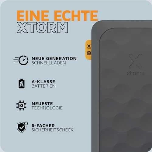 „Xtorm“ – išorinė baterija USB-C PD 67W 45.000mAh 2xUSB-C, juoda