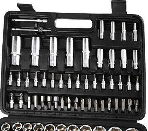 Įrankių rinkinys 58685 108vnt. Sthor | 1/2", 1/4"