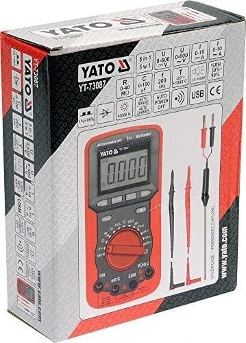 Yato Toya Sa Poland Multimetras / skaitmeninis matuoklis | 5-in-1 (YT-73087)