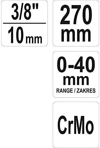 Toya Sa Poland Metalinė juostos įrankis 3/8 pavarai, 0-40 mm diapazonui, CV gaubto spaustuko replės