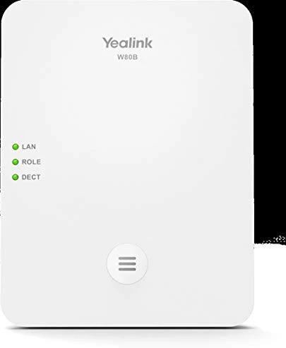 Yealink W80B DECT bazinė stotis Balta