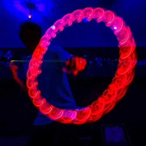 YoYo Spinstar-LED raudonas, šviečia