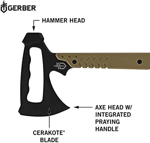 Kirvis Gerber Downrange Tomahawk