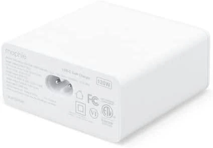Mophie 120W įkroviklis su maitinimo jungtimi