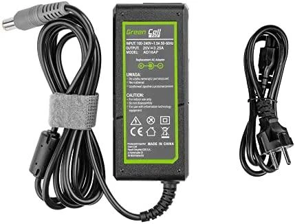 GREENCELL AD16AP įkroviklis / kintamosios srovės adapteris Žalias Cell for Lenovo 20V 3.25A 65W 7.7-5.5mm