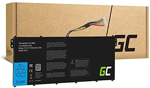 Green Cell Žalias Cell GREENCELL Baterija AC14B3K AC14B8K, skirta Acer Aspire 5 A515 A517 R15 R5-571T Spin 3 SP315-51 SP513-51 Swift 3 SF314-52