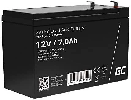 Green Cell Žalias Cell Žalias CELL Baterija AGM VRLA 12V 8.5Ah