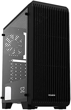 Kompiuterio korpusas Zalman S2 TG ATX Mid Tower PC Case TG fan x3