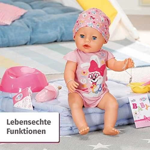 Baby Born interaktyvi lėlė - mergaitė Magic Girl, 43cm (827956)
