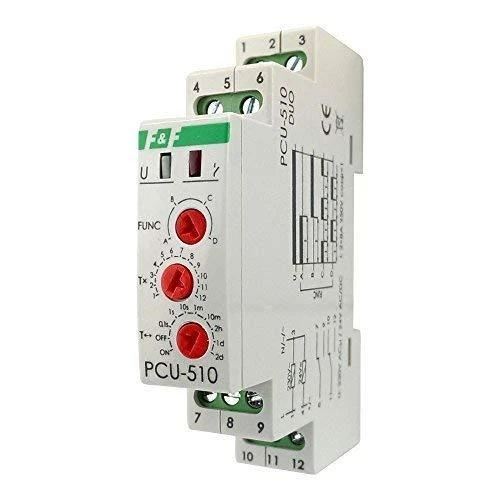 F&F Laiko relė universalus 24/230V 2x8A - PCU-510 DUO