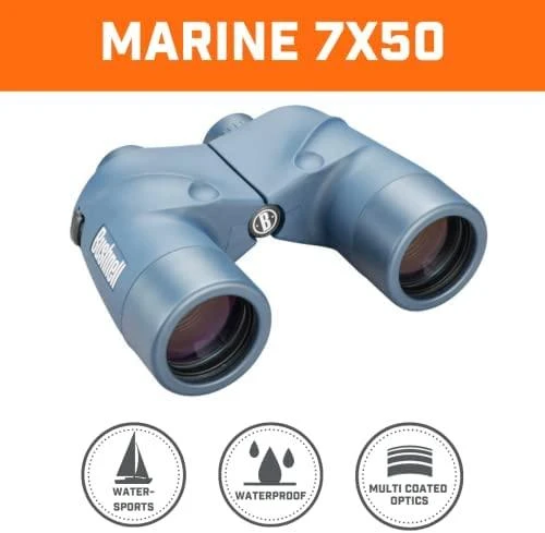 Žiūronai Bushnell Marine 7x50 Porro mėlyna