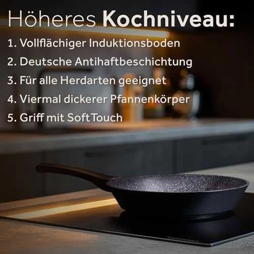 Zwilling Marquina Plus gili granito keptuvė – 28 cm