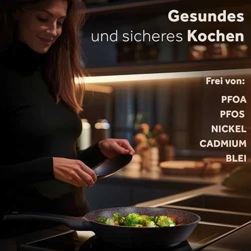 Zwilling Marquina Plus gili granito keptuvė – 28 cm