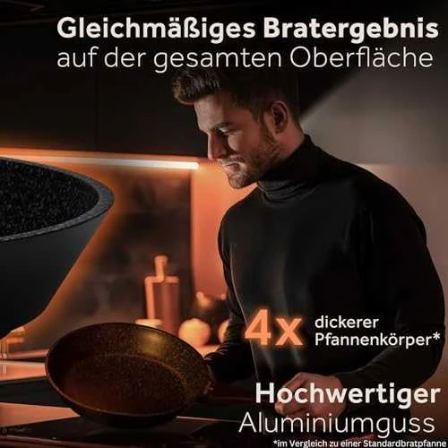 Zwilling Marquina Plus gili granito keptuvė – 28 cm