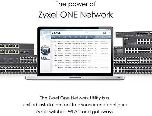 Šakotuvas ZYXEL GS1900-24EP, 24 PORT GBE L2, 12 PORT POE SMART SWITCH, MONTAVIMAS, 130 W (5 M. GARANTIJA)