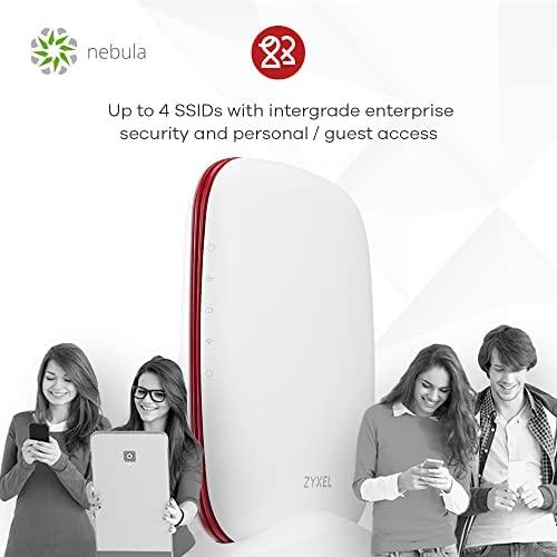 Maršrutizatorius ZYXEL SCR CLOUD ROUTER - 4*GBE LAN, 1*GBE WAN, TRI-BAND WIFI 6E